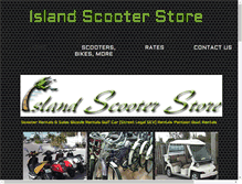 Tablet Screenshot of golfcartscooterrentals.com